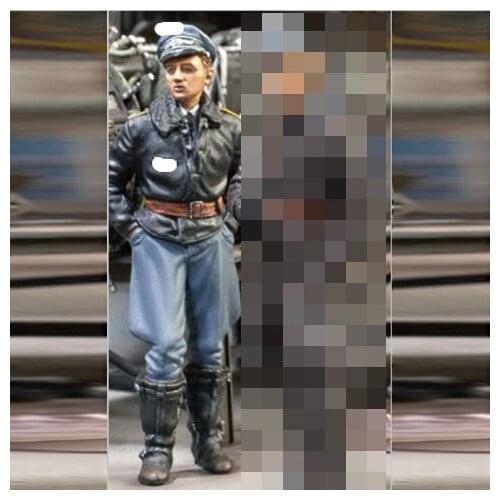 1/35 Air Force, one person, Military scene combination, resin kit soldiers GK, Military theme of WWII, Uncoated No colour