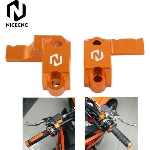 NICECNC Master Cylinder Protectors Cover For KTM 125-150 SX XCW 2017-2021 250 300 350 400 450 500 SXF XC XCF EXC EXCF 2014-2021