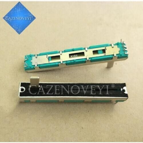 1pcs/lot 6cm double straight slide potentiometer For BEHRINGER 626 special A10K handle length 15 MMC