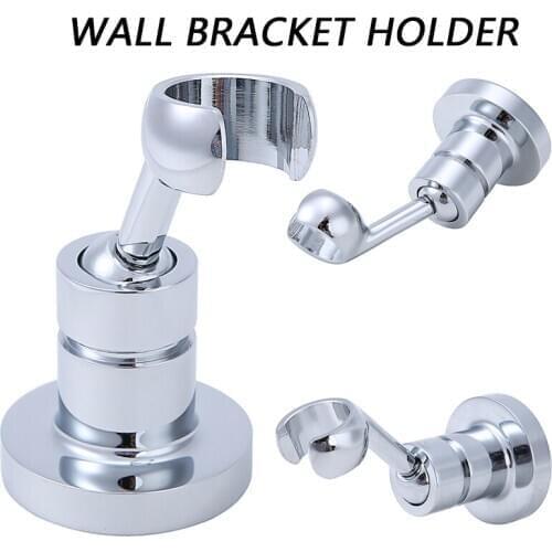 1PC Shower Bracket Universal Adjustable Swivel Shower Hose Handset Wall Bracket Holders Parts