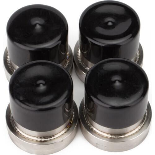 4PCS 2.441" Stainless Steel Boat Trailer Bearing Buddy w/ Protective Bra with auto check feature