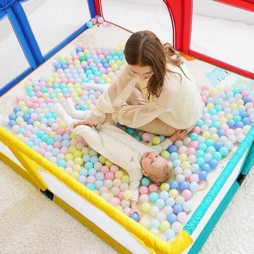 50Pcs 7cm Ball Eco-Friendly Balls For Dry Pool Toy Colorful Soft Plastic Ocean Ball Funny Baby Kids Swim Pit Toys For Children