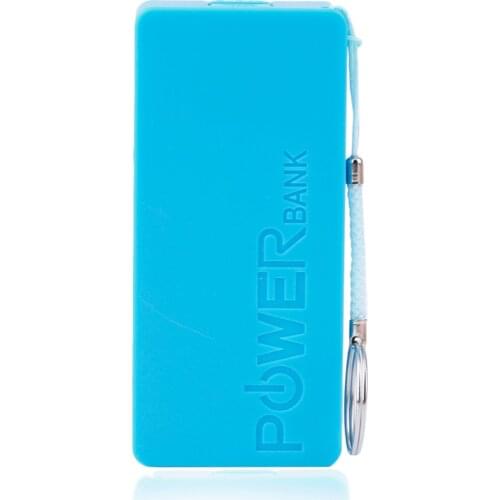 6 Colors 5600mAh 5V USB DIY Powerbank Case Portable External Battery Storage Box Power Bank Case For Mobile Phones