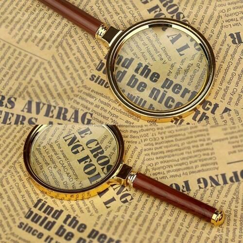 70mm Handheld Magnifier 15X Mini Pocket Magnifying Glass DIY for Reading Book Inspection Coins Jewelry Handheld Loupe Lens