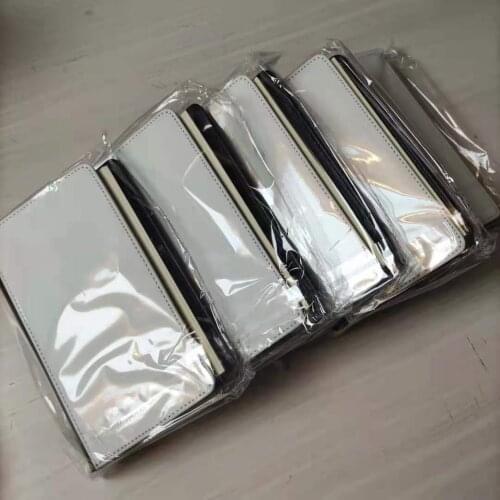 Free Shipping 5pcs/lot B6 PU Leather Notebook Sublimation Blank For Dye Sublimation Blanks Printing Transfer
