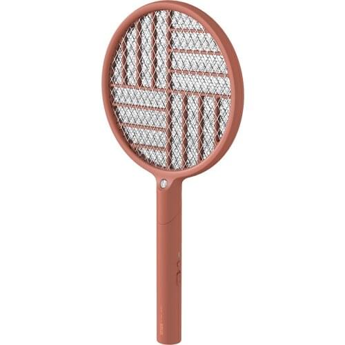 Electric mosquito swatter, foldable two-in-one design, easy to kill mosquitoes with USB rechargeable mosquito swatter