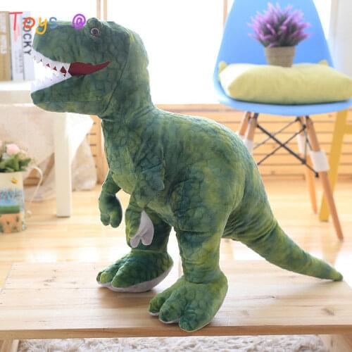 50cm-80cm Cute Simulation Dinosaur Plush Toys Stuffed Animals Plush Dinosaur Pillow Tyrannosaurus Rex Dolls Kids Girls Gifts