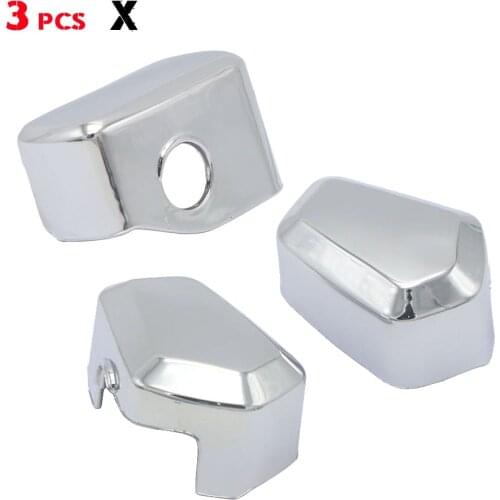 Set Chrome-Plated Front Master Cylinder Head Cover for Six-speed Model For Honda Goldwing GL1800 Gold Wing Tour 2018-2020