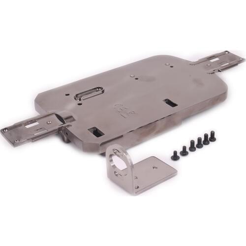 Under Body Alloy Plating Shiny Titanium Colour Anodized Chassis For Rc Hobby Model Car 1/18 Wltoys A959 A969 A979 K929 A949-03