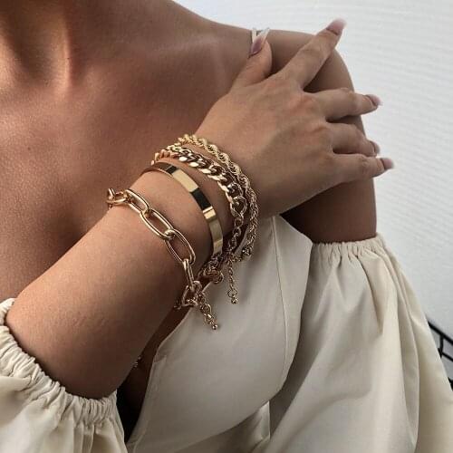Makeapetof Golden Bracelets