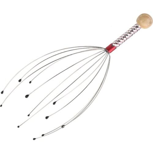 Head Massager Scalp Relaxing Relieving Treatment Stress Therapeutic Tool For Escaping Easy to Take