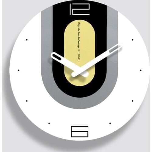 Nordic Brief Color Round Face Wall Clock Total Silent No Second Hand Non Ticking Clocks for Home Room Decor Ideal Gifts
