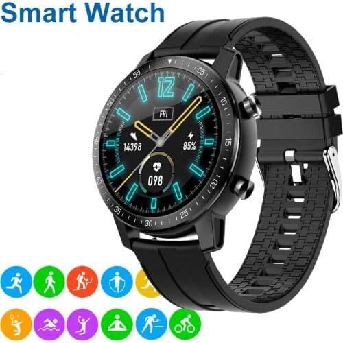 Sport Fitness Digital Watches for Android IOS Phone with Touch Screen Heart Rate Blood Pressure Monitor Pedometer Smart Watch