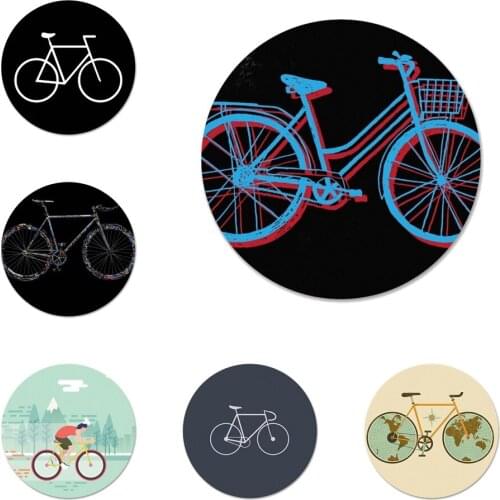 Bicycle Bike Sport Coqu Badge Brooch Pin Accessories For Clothes Backpack Decoration gift 58mm