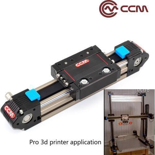 2019 belt driven linear module motorized XYZ stage for Pro 3d printers