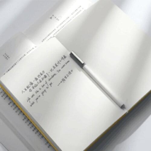 A5 Blank Travel Handbook PU Leather Notebook Stationery Notepad Artist Notepad for School Office Meeting