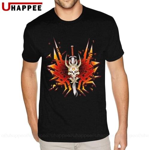 Big Size Doom Eternal Tees Mens Handsome Short Sleeved Summer T-shirt Men Vintage Looking Clothing