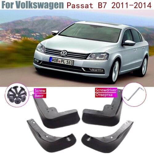 Fender Mudguard Mud Flaps Guard Splash Flap Accessories Front Rear Mudguard For Volkswagen VW Passat B7 3C 2014 2013 2012 2011