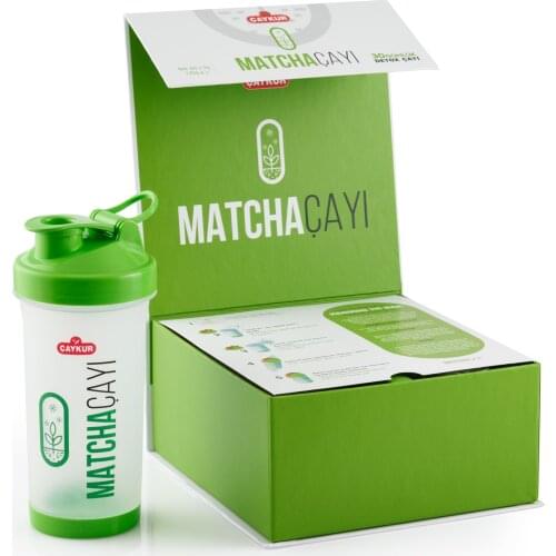 Çaykur Matcha Detox Tea With Its Wonderful Drink FREE SHİPPİNG