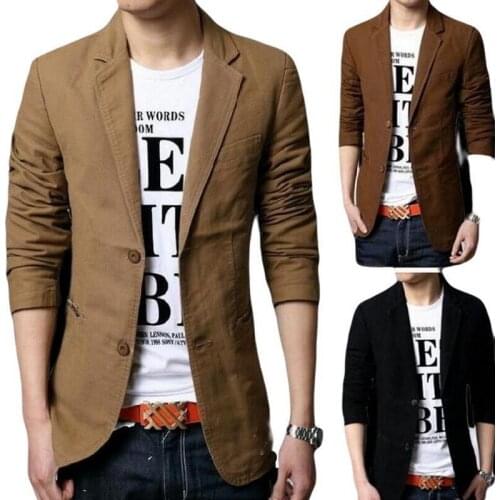 Mens Casual Blazers Leisure Suit Men Slim Fitted Male Blazers Single Breasted men coat Terno Masculino Plus Size