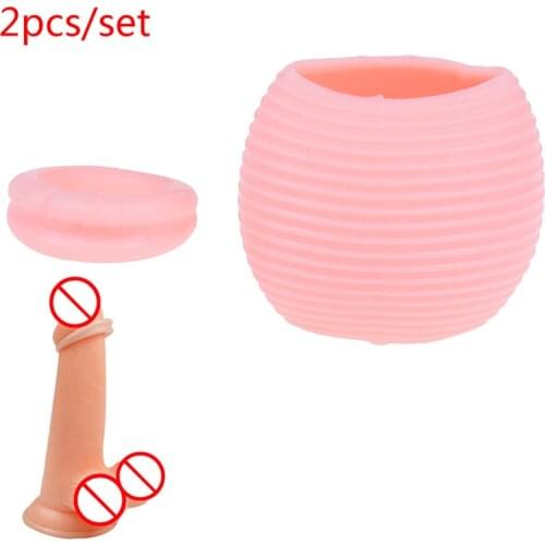 Exotic Accessories Silicone Foreskin Penis Cock Ring Protection Sex Toys Delay Lasting Penis Rings For Men Rings Penis Sleeve