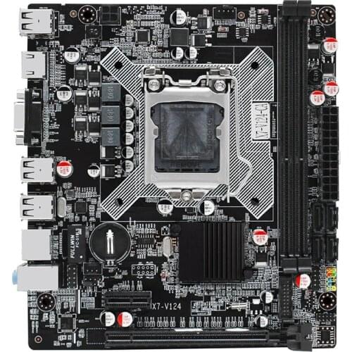 H61-S Desktop Motherboard Socket LGA 1155 for Core I3 I5 I7 DDR3 Memory 16G M-ATX H61 PC Mainboard