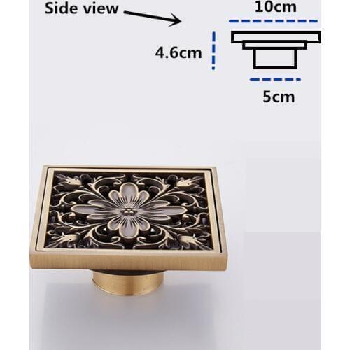 3 years warranty 5pcs Classical Copper Bathroom Basin Sink Overflow Ring Round Insert Chrome Hole Cover Cap Euro Floor Drains