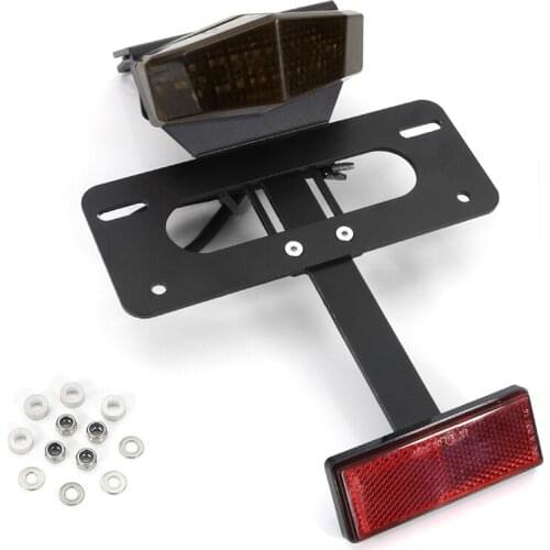 Rear Tail Tidy Fender Eliminator Kit License Plate Holder Bracket Fit For Kawasaki D-TRACKER 125 2010-2021 KLX 150 KLX125