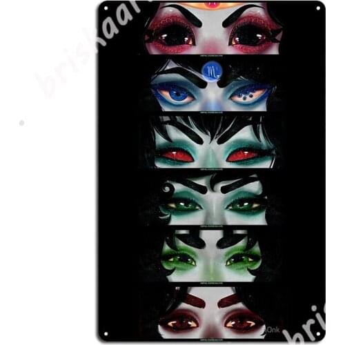 Homestuck Trolls Metal Signs Club pub Garage Funny Mural Painting Tin sign Posters
