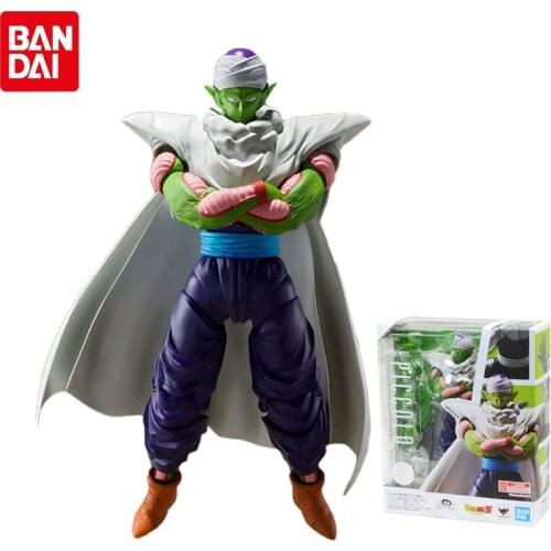 Bandai Original SHF Limited Dragon Ball Super Z Piccolo Joints Movable Model Dolls Action Figure Collection Hand-made Toys Gifts