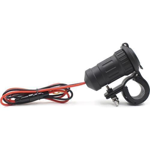 Motorcycle Lighter Socket 12 Volt Power Supply Outlet Easy Install