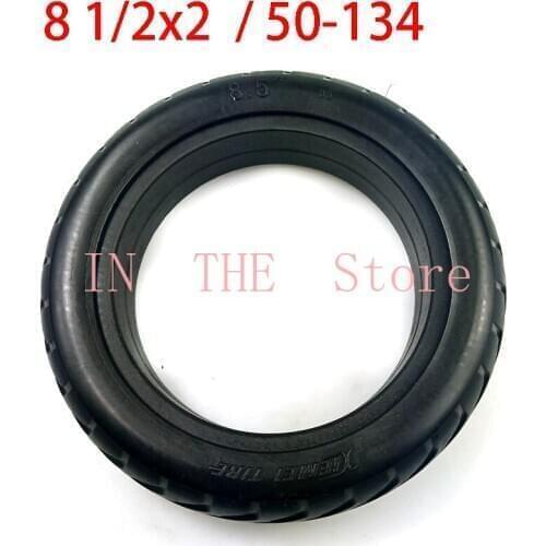 8 1/2X2 (50-134) Solid Tyre for Gas Electric Smart Electric Scooter 8.5 Inches 8.5x2 Baby Carriage Wheelbarrow Wheel Solid Tire
