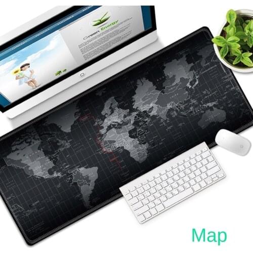 World Map Super Big Mouse Pad EVA Gaming Mousepad Mice Mat Comfortable Mouse Pad Gamer for PC Laptop Office Computer Desk Mat