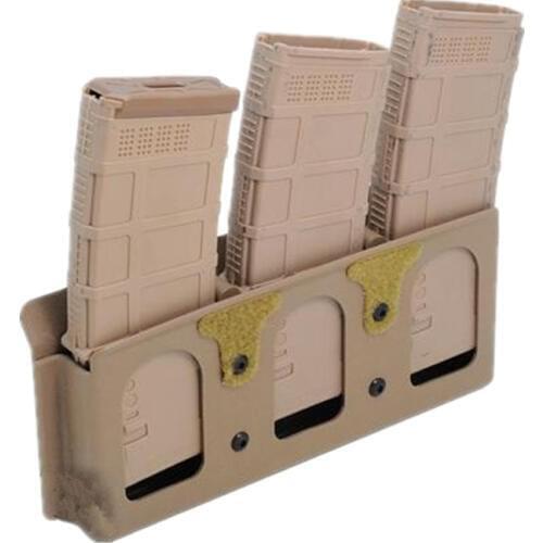 Tactical magazine pouch bag KANGAROO INSERT Plate Carrier 25cm length khaki