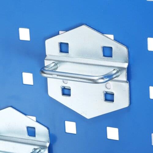 U Shape Ring Hook Steel Hanger Wall Mounted Hanging Tools W/hook Garage Storage Holder Rack Organizer Shelf Screwdriver/Hammer