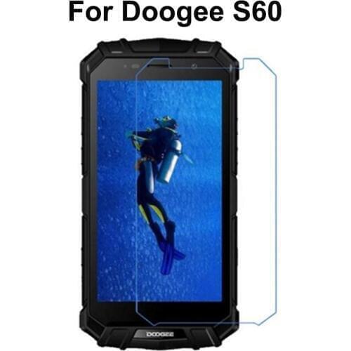 0.26mm Explosion-proof For Doogee S60 6GB 64GB Front LCD Tempered Glass Film for Doogee S60 Screen Protector pelicula de vidro