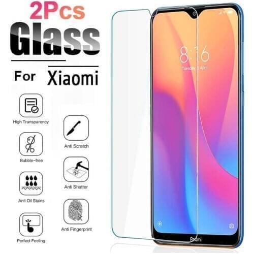 2 Pieces redmi 8 glass Protective screen protector on for for xiaomi Redmi 8a 8 a redme a8 Tempered glass film Redmi8 Redmi8a