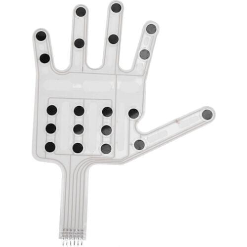 ZNS-01 Left Hand Thin Film Pressure Sensor Flexible Resistive Plastic Glove Type