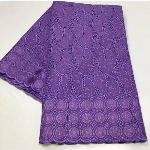 5yards African Dry Lace Fabric High Quality 100%Cotton Lace French Lace Fabric With Stones Swiss Voile Lace In Switzerland