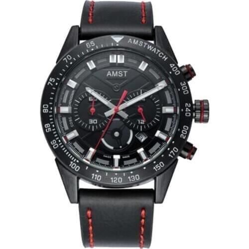 AMST Mens Stainless Steel Watch