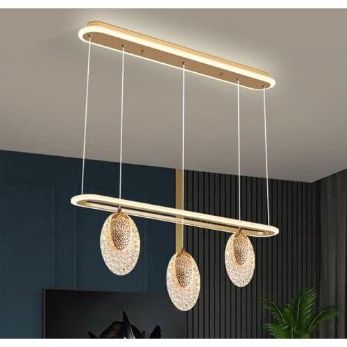 Atmospheric Dining room Lamp Fashion Crystal Chandelier LED Creative Personality Acrylic Dining room Lamp Bar Table Lamp