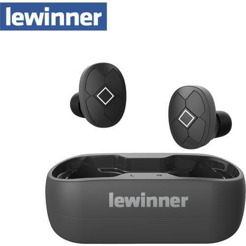 Lewinner V5 TWS Wireless Earphones Waterproof HiFi Headset Bluetooth 5.0 Earbuds Noise Cancelling Gaming Headset for Smart Phone