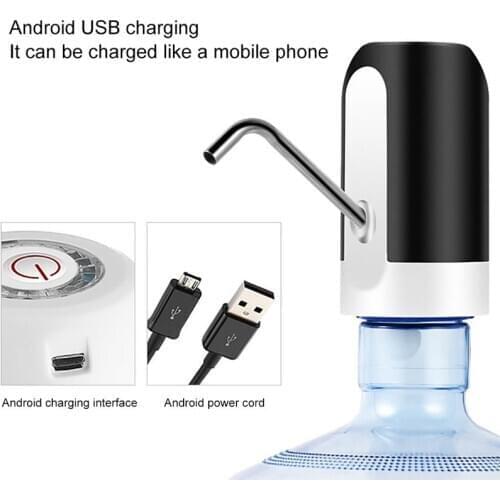 Electric Drinking Water Pump Rechargeable Wireless Drinking Bottles Water Dispenser Portable Wireless Drinking Bottles