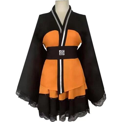 Uzumaki Kimono Cosplay CostumeHalloween Carnival Suit