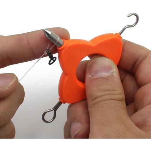 Carp Fishing Tools 4 in 1 Multi Puller Tool For Making And Knotting Knotless Knot Carp Rig Knot Puller Carp Fishing Handy Tackle