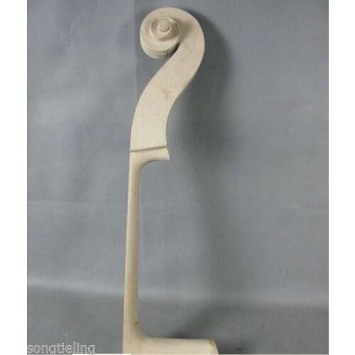 Unfnished 3/4 upright double bass neck ,musical instrument part