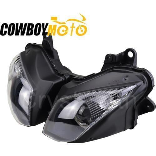 Motorcycle Front Headlight Headlamp head lamp Assembly For Kawasaki Ninja ZX6R ZX 6R 2009 2010 2011 2012
