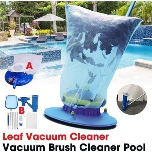 Portable Swimming Pool Vacuum Cleaner Hot Spring Cleaning Tool Suction Head Pond Fountain Outdoor Garden Vacuum Cleaner Brush
