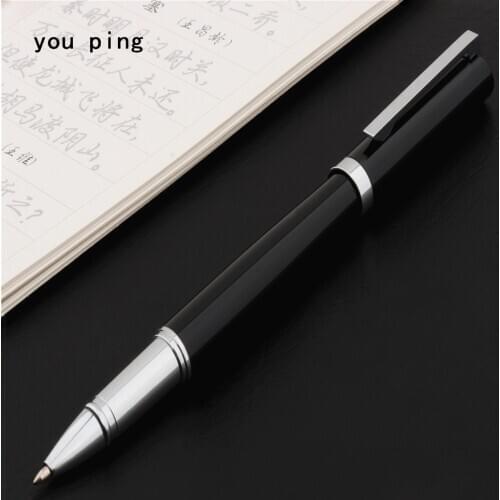 Luxury pen high quality 015 Black Business office Rollerball Pen New School student stationery Supplies Ballpoint Pens