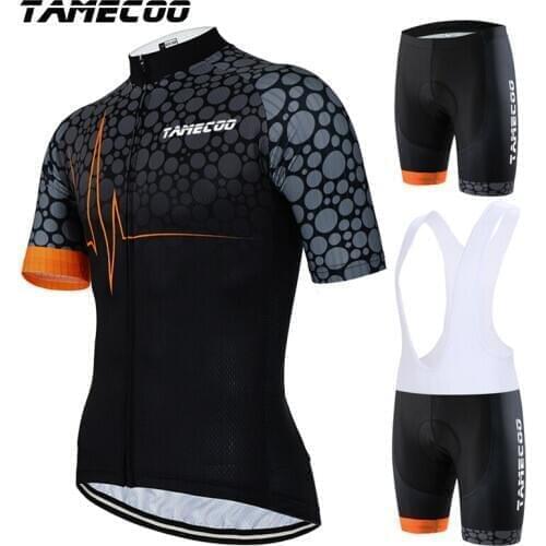 Tamecoo Cycling Jersey Set Mountain Bike Uniforms Summer Cycling Wear Bicycle Clothing Mens Cycling Clothing MTB Bike Shirts